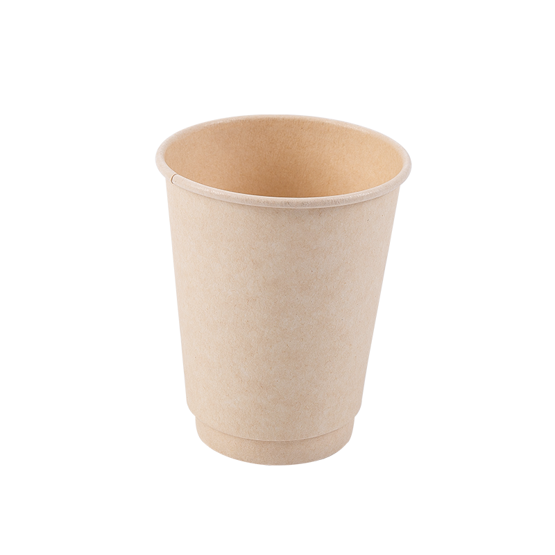 12oz Cawan Kertas Dua Lapisan Boleh Terbiodegradasi Boleh Guna