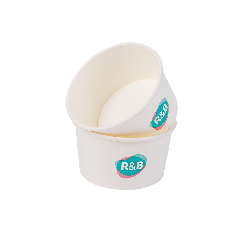 Cawan Ais Krim Kertas Boleh Terbiodegradasi 8oz